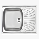 FREGADERO BETA 40 - DE ACERO INOX AISI 430