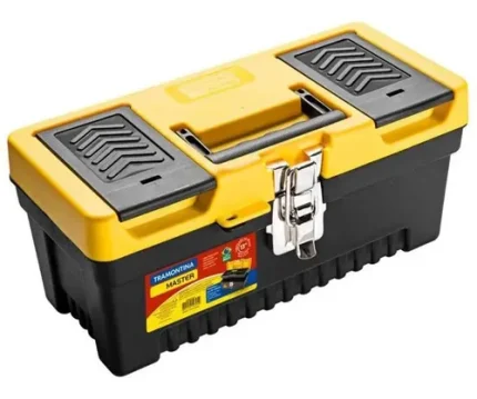 CAJA PORTA HERRAMIENTAS  PLÁSTICA DE 13”  TRAMONTINA
